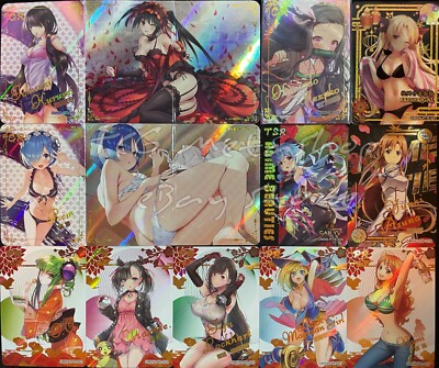   Anime Beauties PR, PTR, SSP, TSR, Trifold Goddess Story Waifu Anime Doujin  