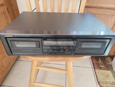 Onkyo Stereo Double Cassette Recording Tape Deck TA-W111 All Functions Work Grea