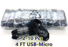 4FT OEM MICRO USB FAST CHARGING CABLE CORD SYNC FOR V9 ANDROID PHONE