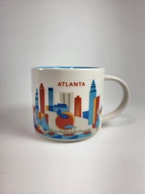Starbucks Atlanta Georgia Coffee Mug You Are Here Collection