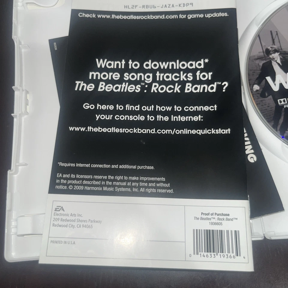 The Beatles Rock Band (Nintendo Wii, 2009) Foto 4 de 4