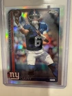 2025 Topps Chrome Football Jaxson Dart Refractor Rookie RC #306 GIANTS