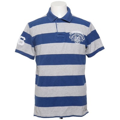 Peak Performance, Poloshirt, Größe: XL, Blau/Grau, Baumwolle, Streifen #wEY