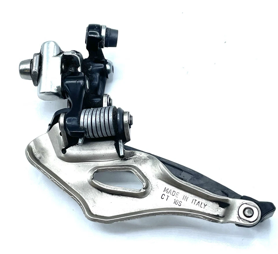 Campagnolo Record CT Titanium & Carbon Front Derailleur 10 Speed Braze On - Image 4 of 4