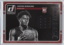 2015-16 Panini Donruss Studio Series Rookie Jerseys Justise Winslow #15 2d7