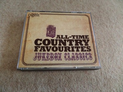CD TRIPLE ALBUM READERS DIGEST ALL TIME COUNTRY FAVOURITES - JUKEBOX CLASSICS