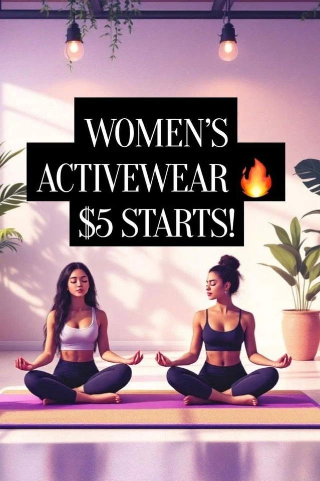 $5 Starts Women's Clothing Live - Women's Activewear & Athleisure