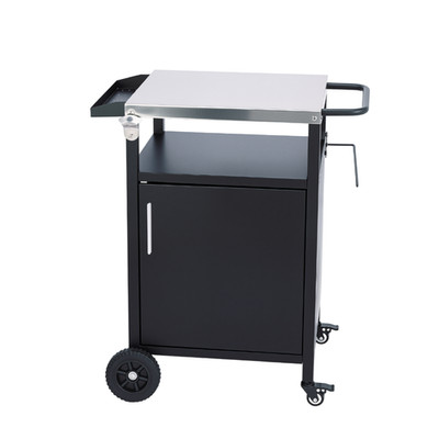 Grill Cart Table Portable Rolling Cart Table with Storage for Outdoor Camping