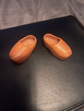 1987 Jake Kesatie Hand Made One Of A Kind Wooden Clogs ! Beautifully Crafted!