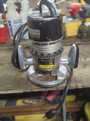 Stanley Industrial 1/4in Router Model . 02 91260 Motor 82902 Base