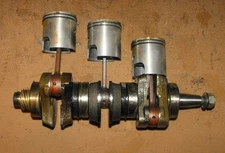 OEM Suzuki 25 HP DT 25C Crankshaft Assembly PN 12200-95D01 Fits 1989-2000