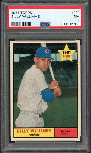 1961 Topps Billy Williams #141 card
