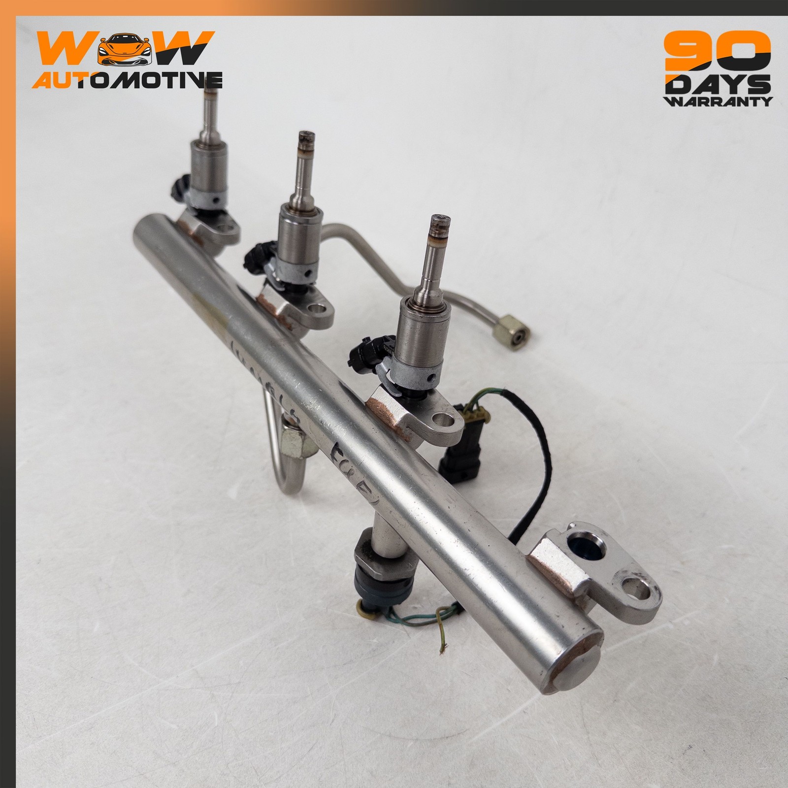 13-19 MASERATI QUATTROPORTE GTS 3.8L LEFT FUEL INJECTOR RAIL LINE INJECTORS OEM