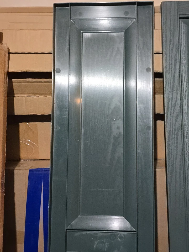 Mid America Raised Panel Vinyl Shutters - 12 x 58 028 Forest Green ***READ*** - Image 3 of 4
