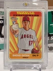 SHOHEI OHTANI 2018 TOPPS HERITAGE ROOKIE PERFORMERS RC #RP-SO DODGERS JAPAN HOT