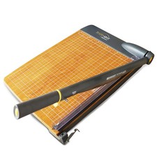 Westcott 15 Trimair Wood Guillotine Paper Cutter Paper Trimmer 30 Sheet 15107