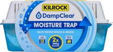 Image of Kilrock Damp Clear Long-Lasting Moisture Trap for Mould Mildew - 2X 500g Sachets