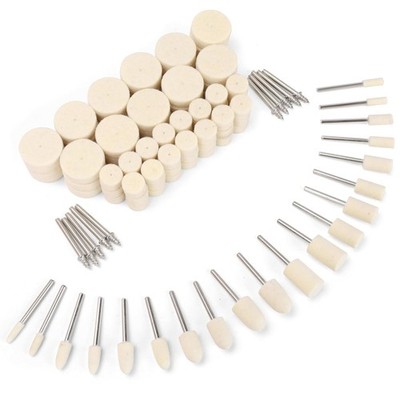 110pcs Dremel Buffing Wheel Kit: Polishing Wheels for Metal, Jewelry & Watches