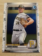 2020 Bowman Chrome Draft #BD-101 Aaron Shortridge