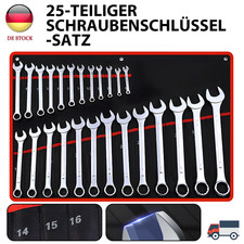 MAUL-RINGSCHLÜSSEL-SATZ 25TEILE RING MAULSCHLÜSSEL WERKZEUG SCHLÜSSEL SET 6-32MM