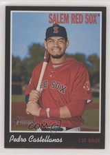 2019 Topps Heritage Minor League Edition Black 27/50 Pedro Castellanos #108 9ij