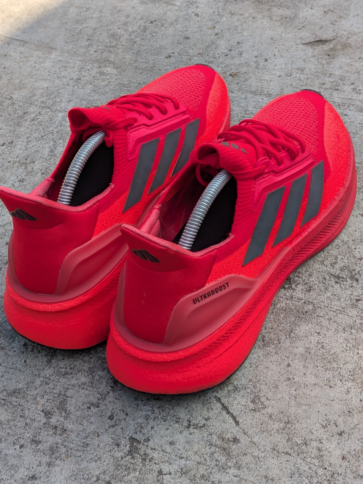 Adidas Ultraboost 5X Running Shoes Red/Black Men's Size 10 US (JH9032) thumbnail 6