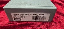 rcbs 357/38Sp magnum reloading dies carbide new condition with #6 shell holder
