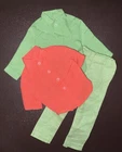 Vintage Sears Ken Doll Casual All Stars Coral Top Green Pants Top💕