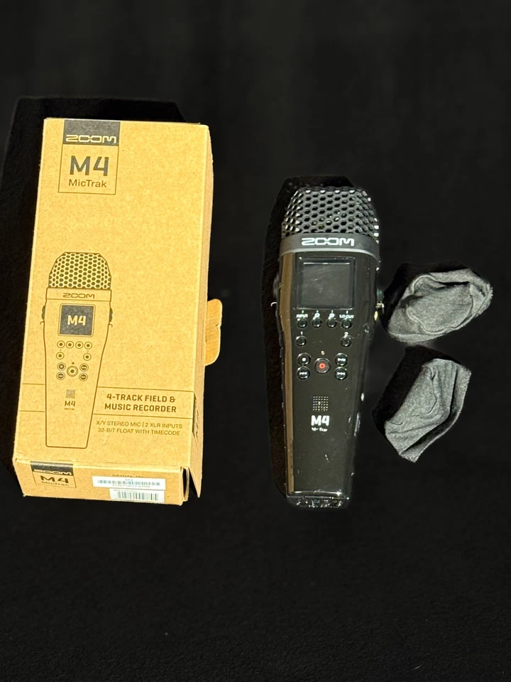 Zoom M4 4-Track Field Recorder – 32-Bit Float, Timecode, sehr guter Zustand, OVP - Bild 2 von 3