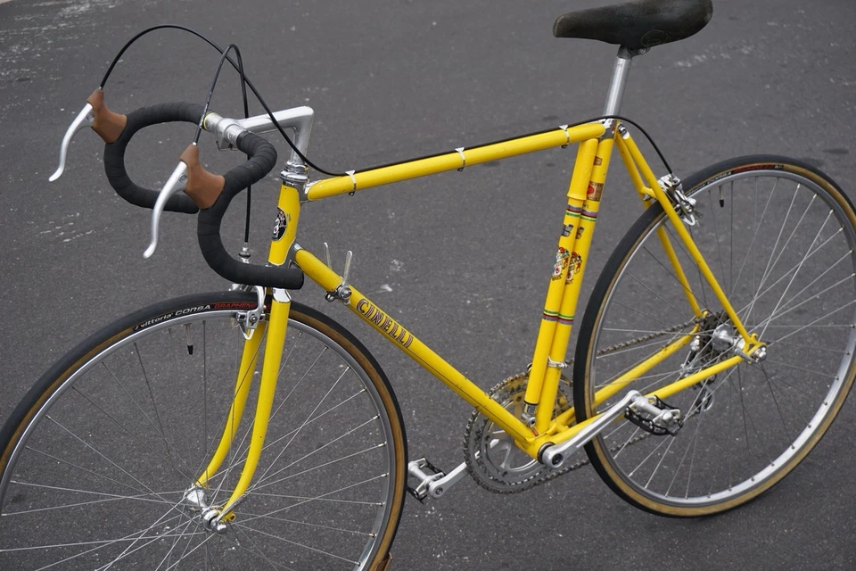 1972 Cinelli Speciale Corsa 55cm Vintage Original Cupertino Bike Shop yellow - Image 4 of 4