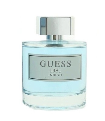 Guess 1981 Indigo 3.4 oz EDT Spray womens perfume Damaged Box