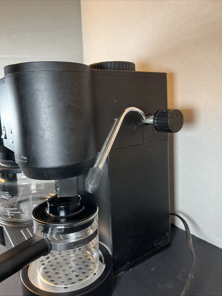 Krups IL 865 Café Presso 10 Tazas Café 4 Tazas Espresso Faltan Piezas Probado Funciona Foto 3 de 4