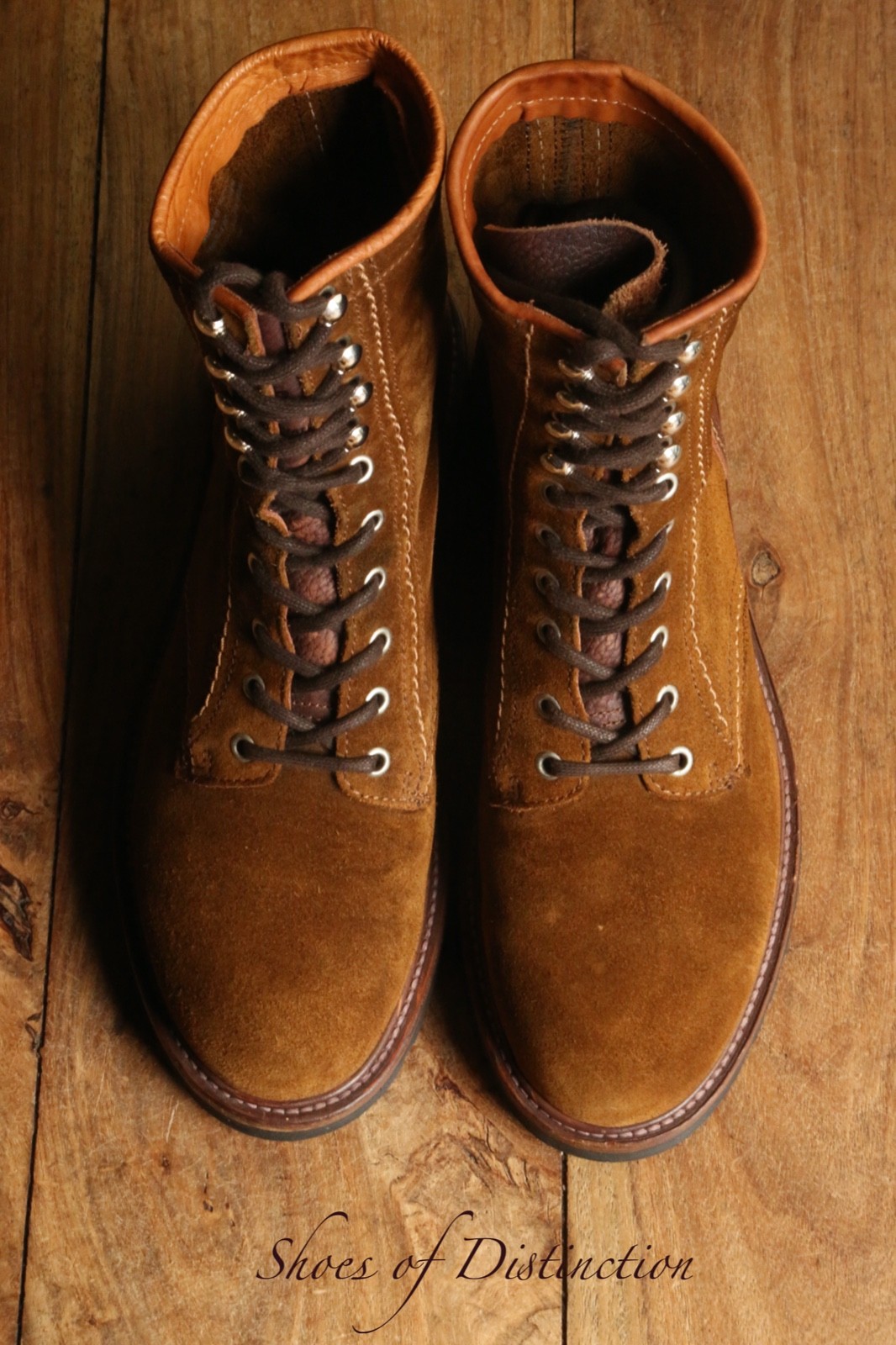 Belstaff Brown Leather Suede Lace Up Boots Shoes Men's UK 8 US 9 image 4