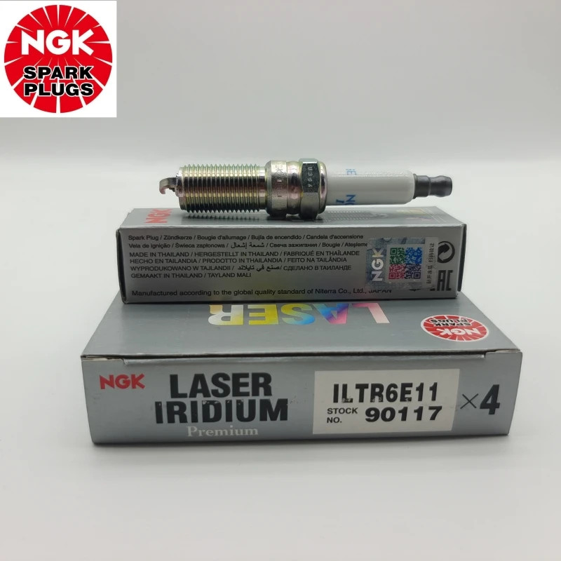 6PCS NGK ILTR6E11 90117 Spark Plug For Chevrolet Impala Camaro LaCrosse Enclave