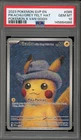 Pokemon Pikachu with Grey Felt Hat Van Gogh Full Art Promo SVP EN 085 PSA 10