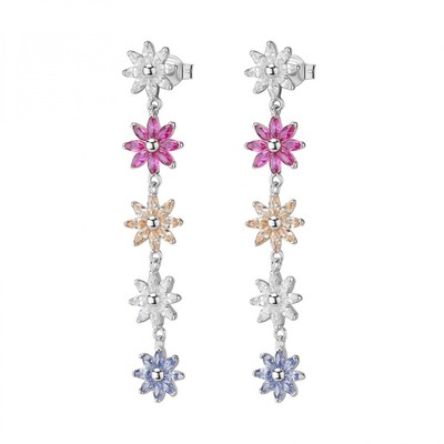 Orecchini in Argento 925 con zirconi colorati – Group S.r.l