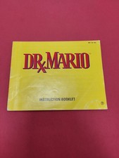 Dr Mario Nintendo NES Instruction Manual Only