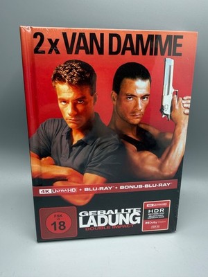 Geballte Ladung   Double Impact - Limitiertes Mediabook UHD Blu-ray Neu Ovp
