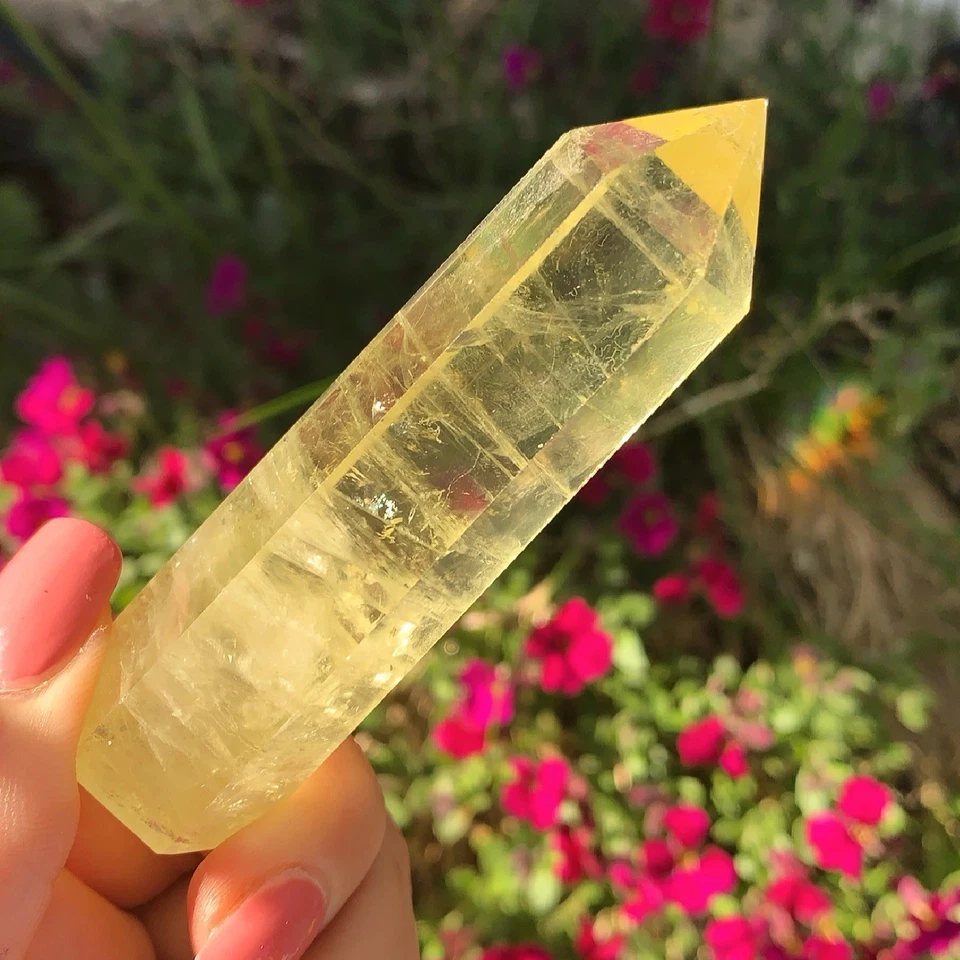 Citrine Crystal Point Natural Gemstone Crystals For Collectors Healing Stone UK - Image 3 of 4