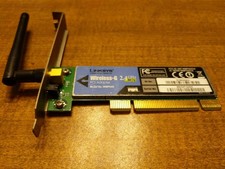 LINKSYS WIRELESS-G PCI ADAPTER WMP54G 2.4GHz 54Mbps