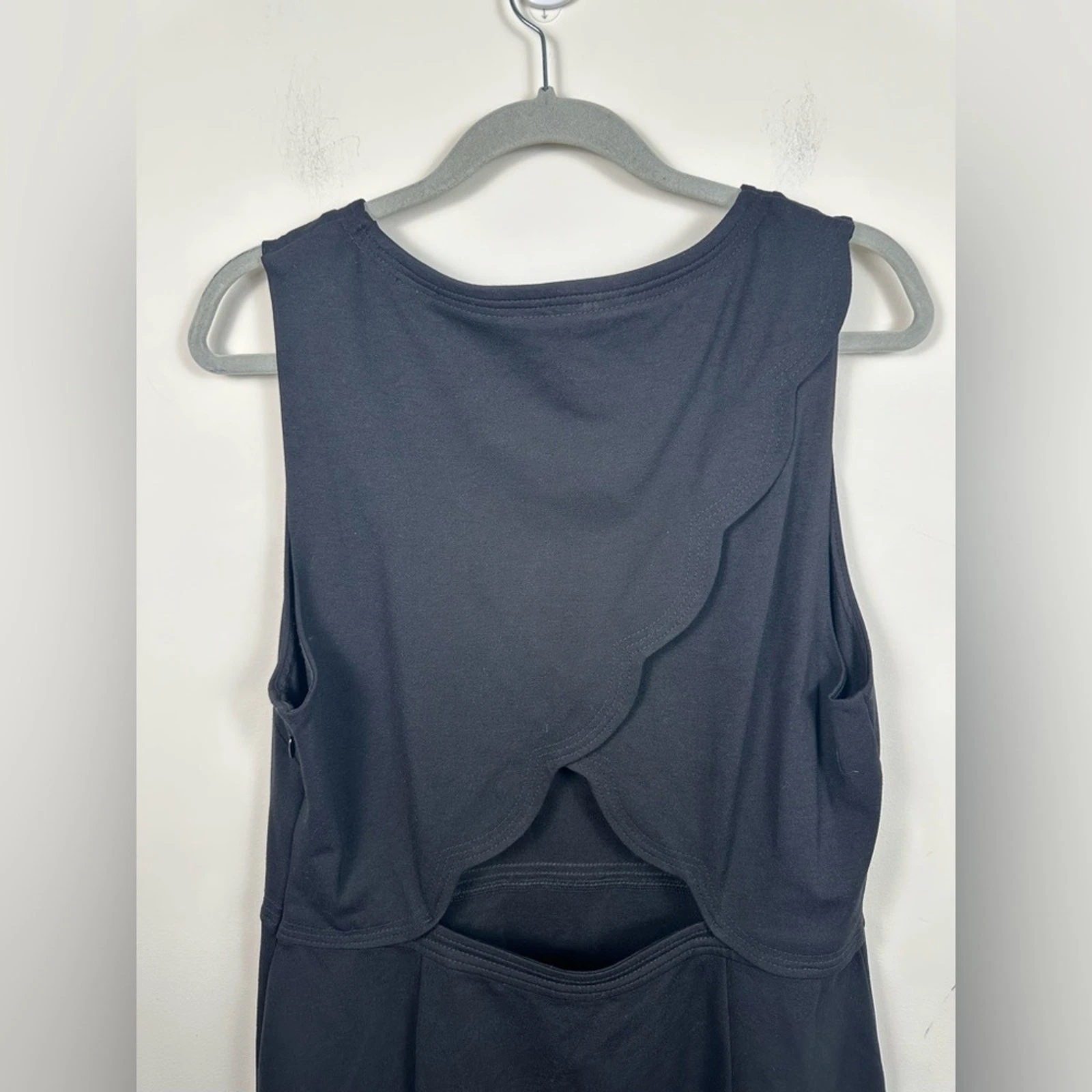 Abito smerlato Kate Spade foro chiave nero ponte elasticizzato taglia XL us intime ottimeioni condi l