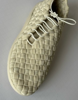 Bottega Veneta Tech Knit Stretch Sea Salt Sneakers 12 US (45  display picture 1