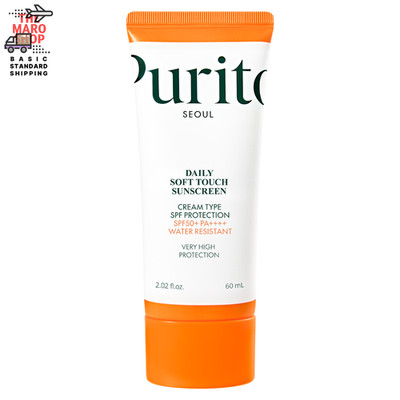 PURITO Daily Soft Touch Sunscreen SPF50+ PA++++ 60ml / 2.02 fl oz Purito Seoul