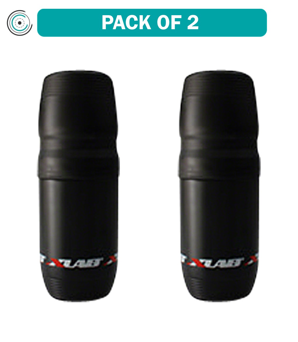 Упаковка из 2 Xlab Mezzo Cage Pod Черная бутылочная клетка для велосипеда Запасные части и инструменты