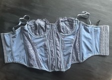 Urban Outfitters Out From Under Blue Corset Size Medium