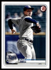 Blake Snell 2020 Bowman #68 Tampa Bay Rays MLB READ FREE SHIPPING AutographDen