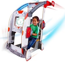 KidKraft Ultimate Spaceship Wood Pretend Play Set, Motion Activated Lights Sound