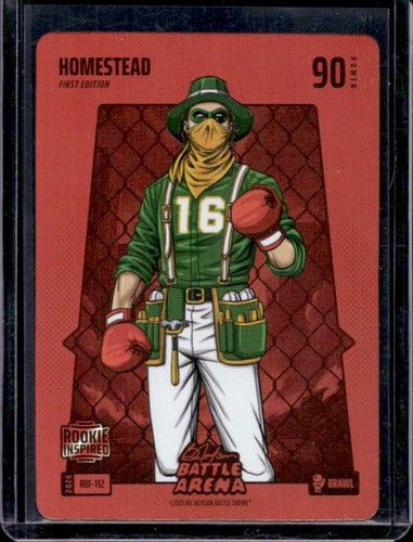 2026 Bo Jackson Battle Arena Griffey Set Homestead Red Battlefoil #RBF-112