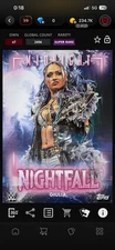 Giulia Midnight Nightfall WWE Topps Slam DIGITAL Super Rare Card 2025