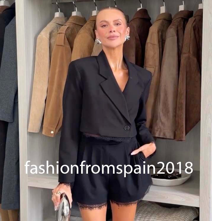 【完売品✨️】ZARA オーバーサイズ States United ZARA | Leather - JACKET LEATHER FIT CROPPED ブレザー CROPPED-FIT ジャケット・アウター